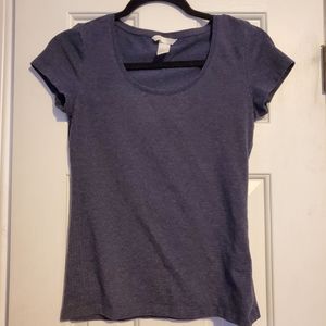 H&M Navy basics tee